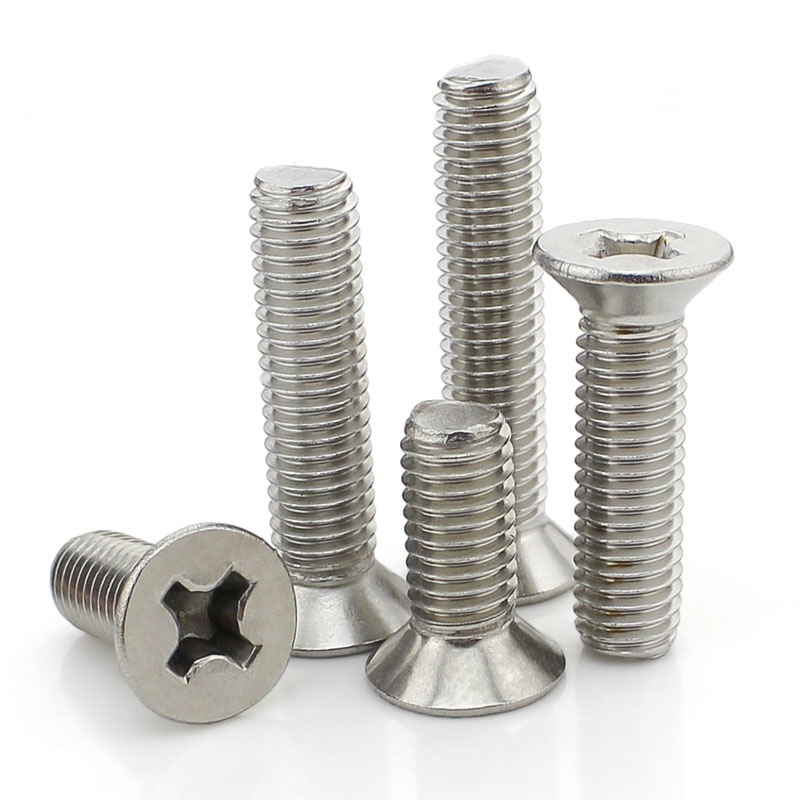 M25 M3 M4 M5 M6 A2 Stainless Countersunk Machine Screws Csk Screw Din 965 Ebay