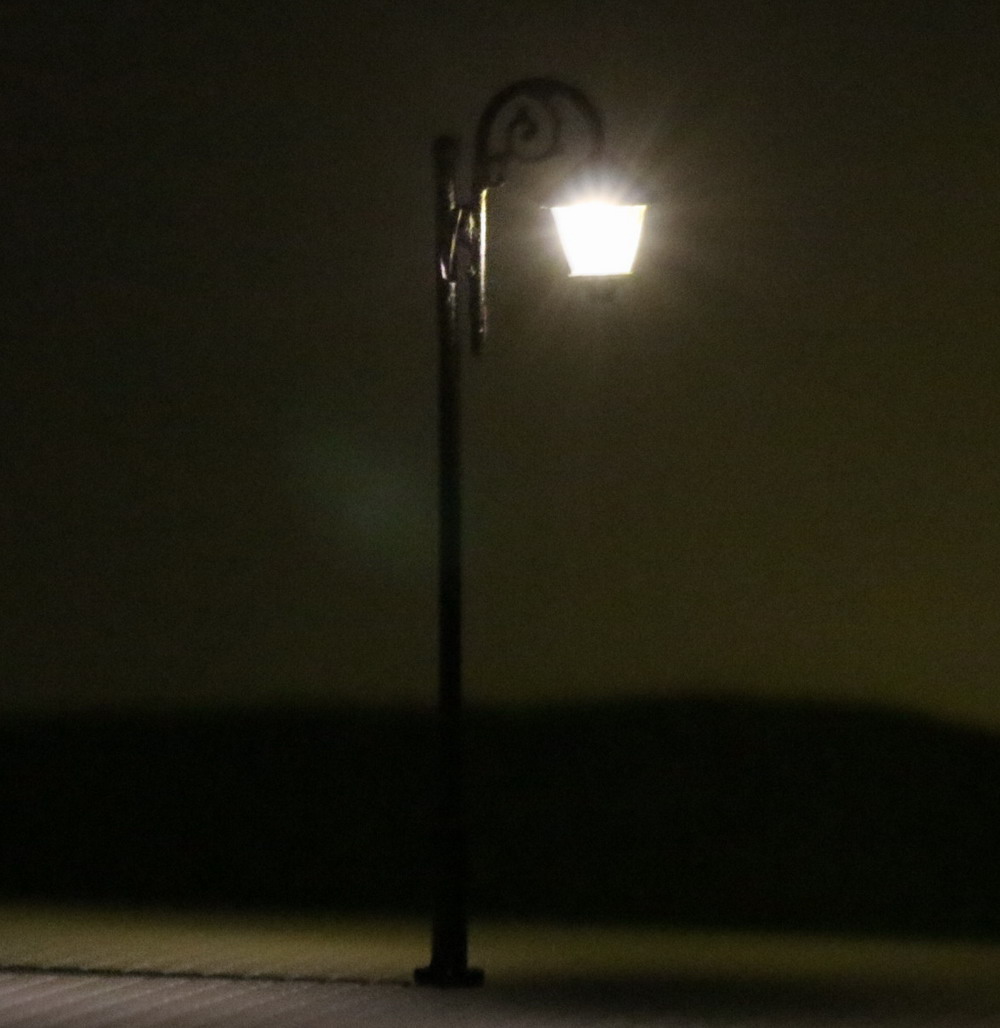 LED Lampen 65mm Spur H0 TT Leuchte Straßenlampen NEU LYM29 10 Stk