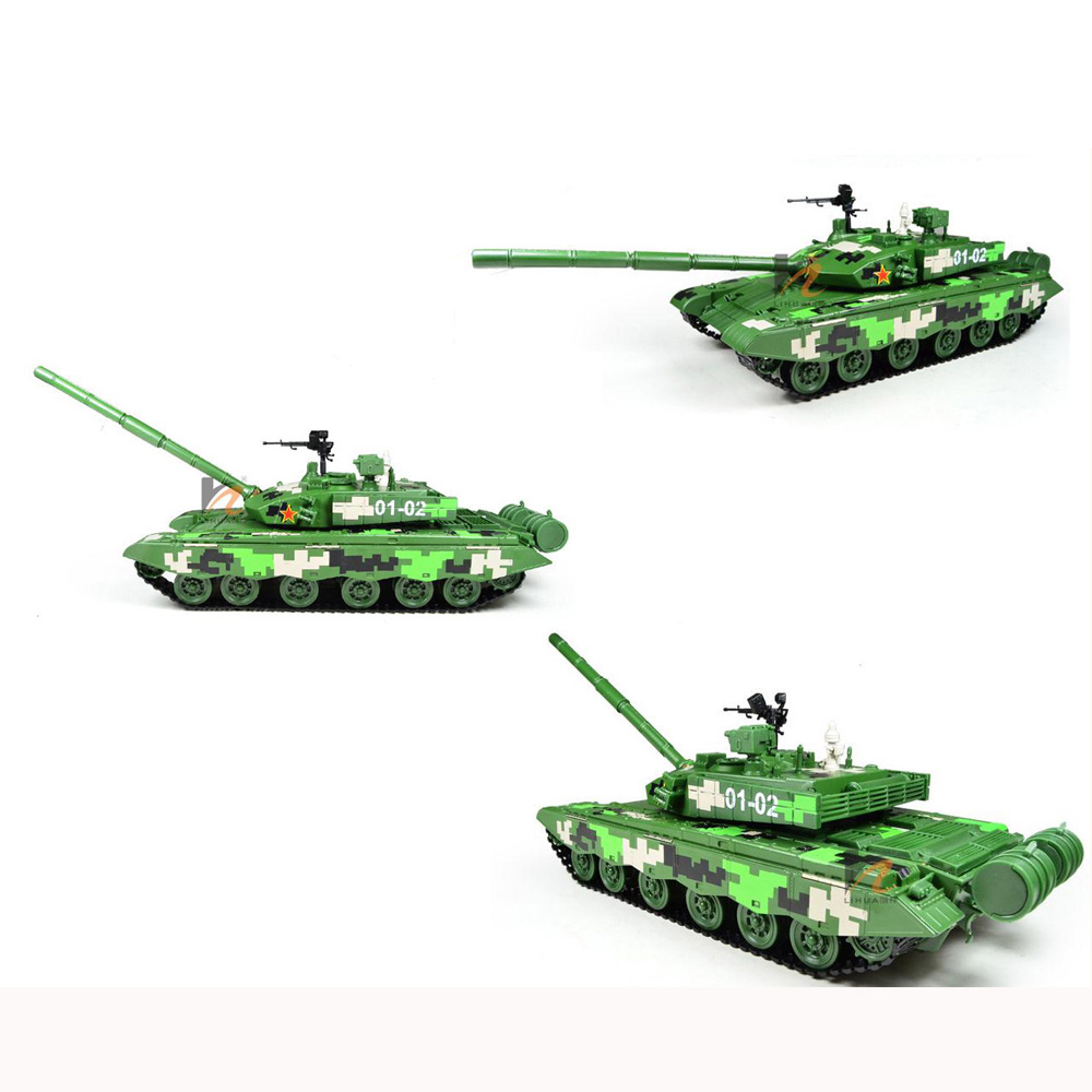 KDW 1/35 Scale Diecast Military Tanks ZTZ-99 Vehicle Armor Model Toys ...