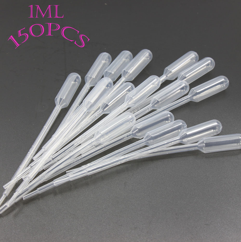 150PCS Disposable Plastic Transfer Pipettes Graduated Dropper ...