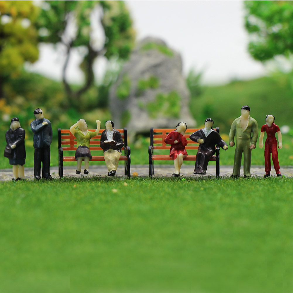 ho scale seated figures