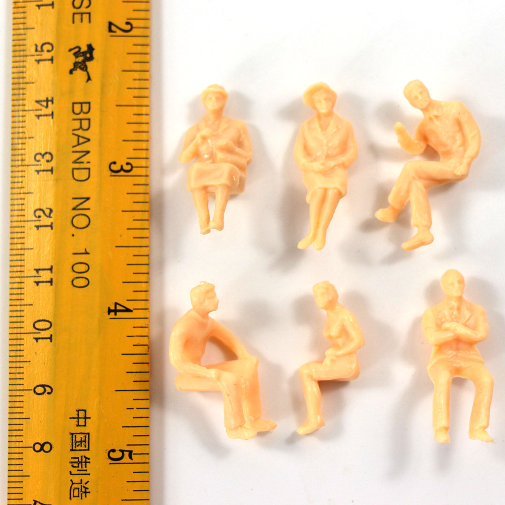 o scale seated figures