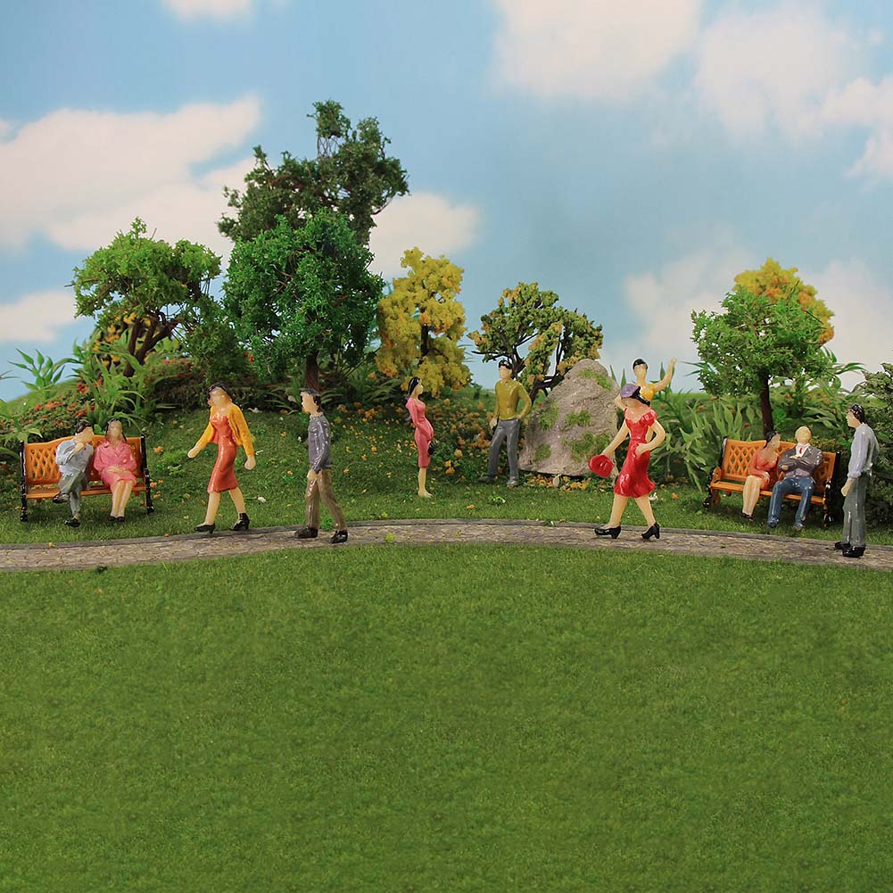o scale seated figures