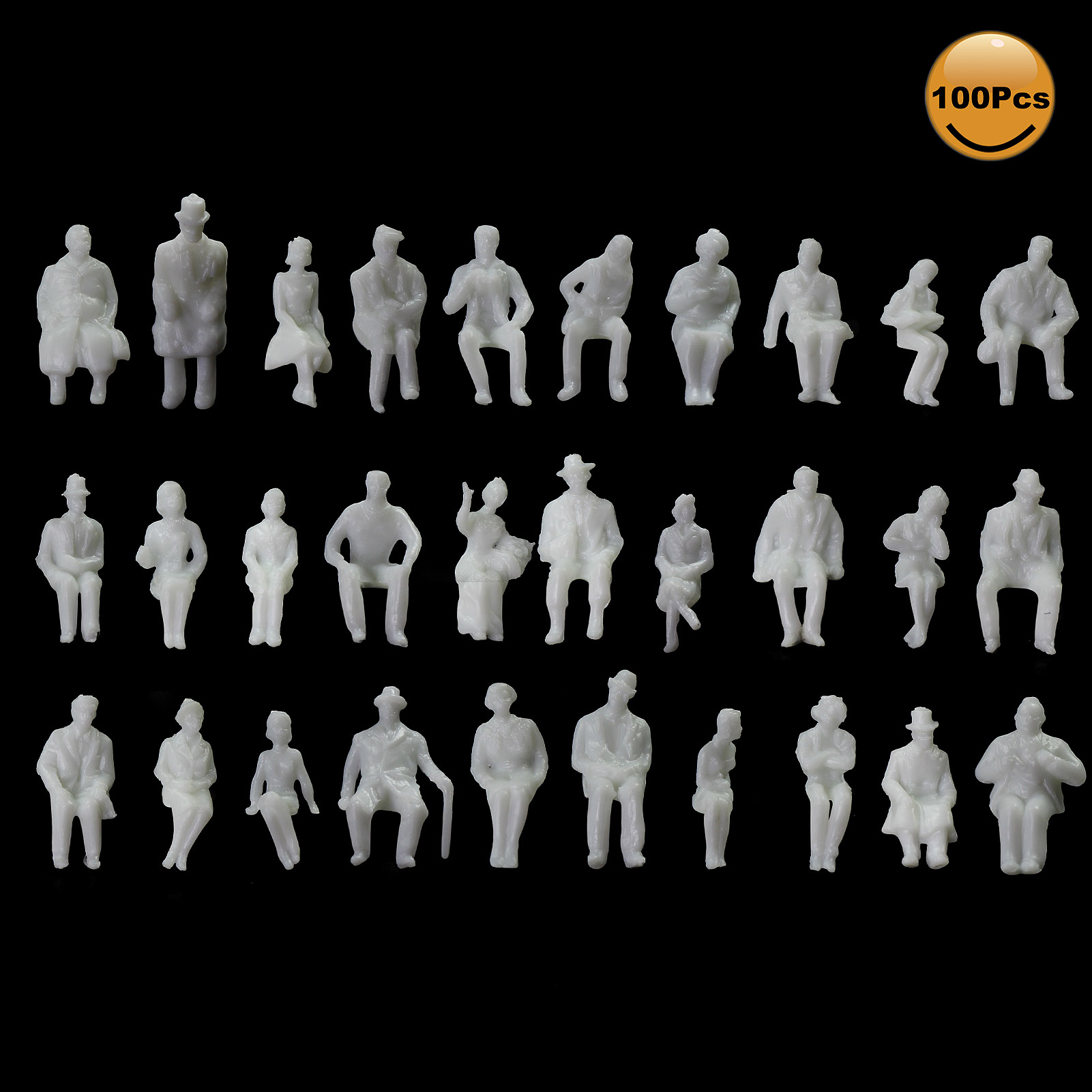 00 gauge seated figures