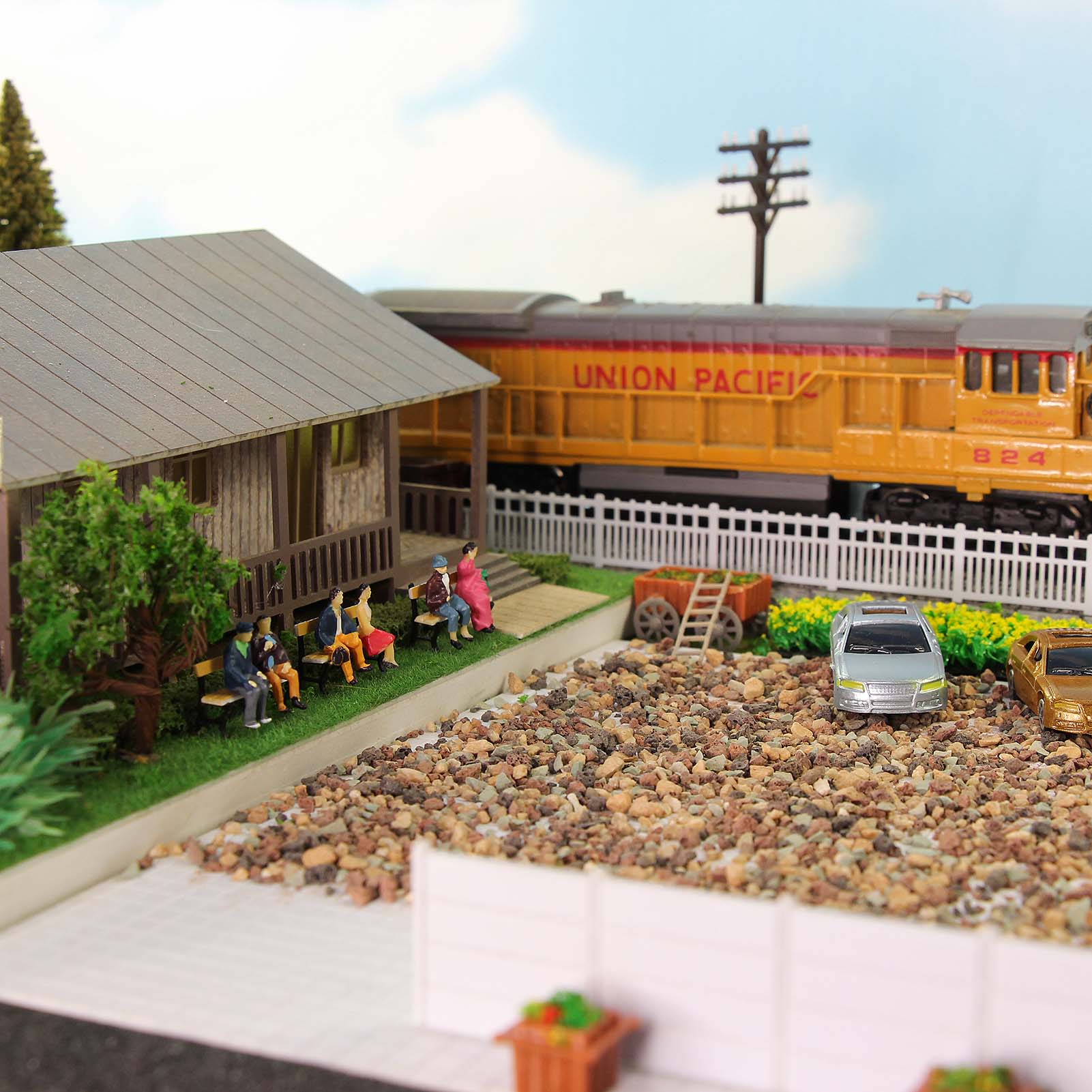 50 / SET-PAINTED Figurines Mod??le Trains Layout Echelle Ho 1:87 Peopl Passagers EUR 7,40