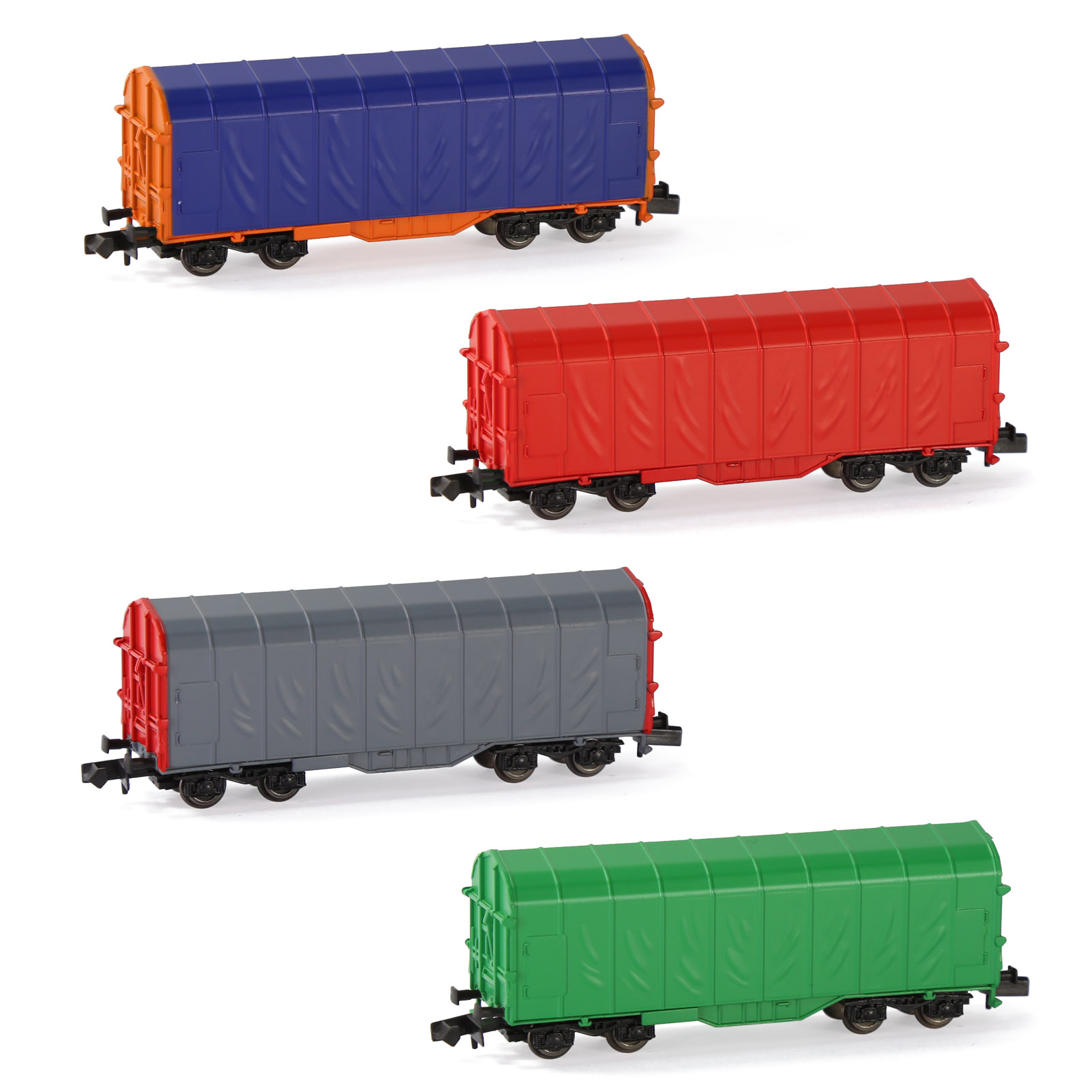 2 Units Evemodel Trailers N Scale 1:160 Model Trailer For Railway - View #12