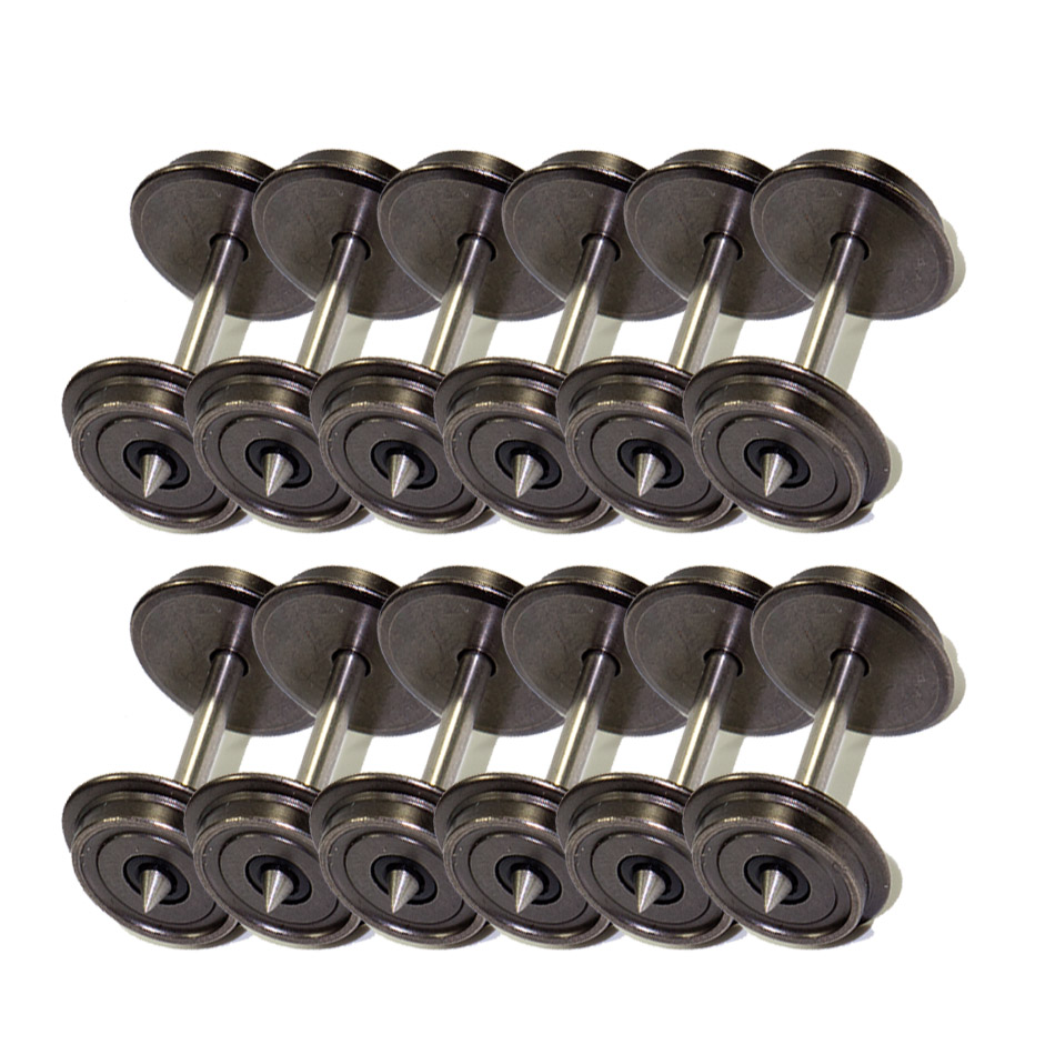 Roues Métalliques Pour Train Miniature échelle HO 1:87 - 2 Pièces, Pour Décor Réaliste Et Mise à Niveau - 9